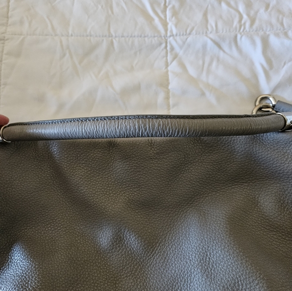 Marc Jacobs light gray Jumbo 2 Way satchel - Picture 8 of 10